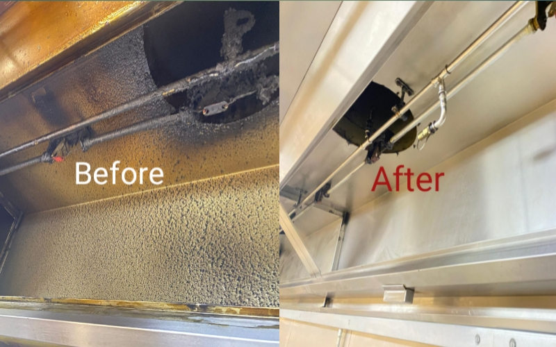 Commercial Kitchen Canopy Cleaning | TR19 Compliant