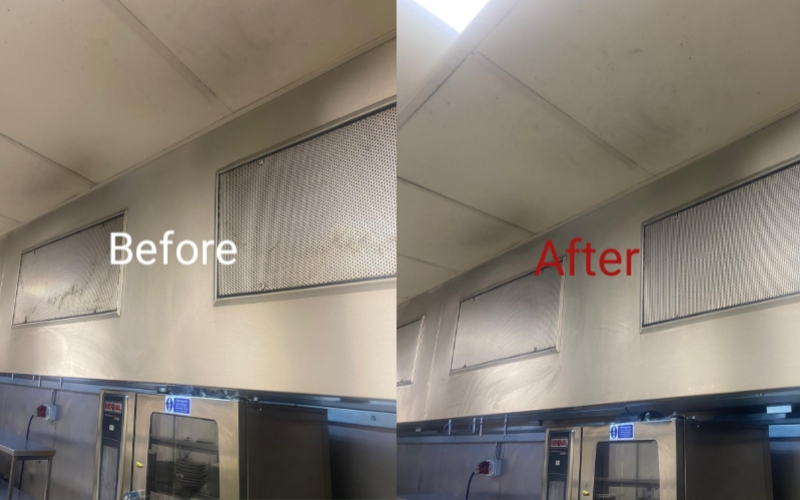 Commercial Kitchen Ventilation System Cleaning